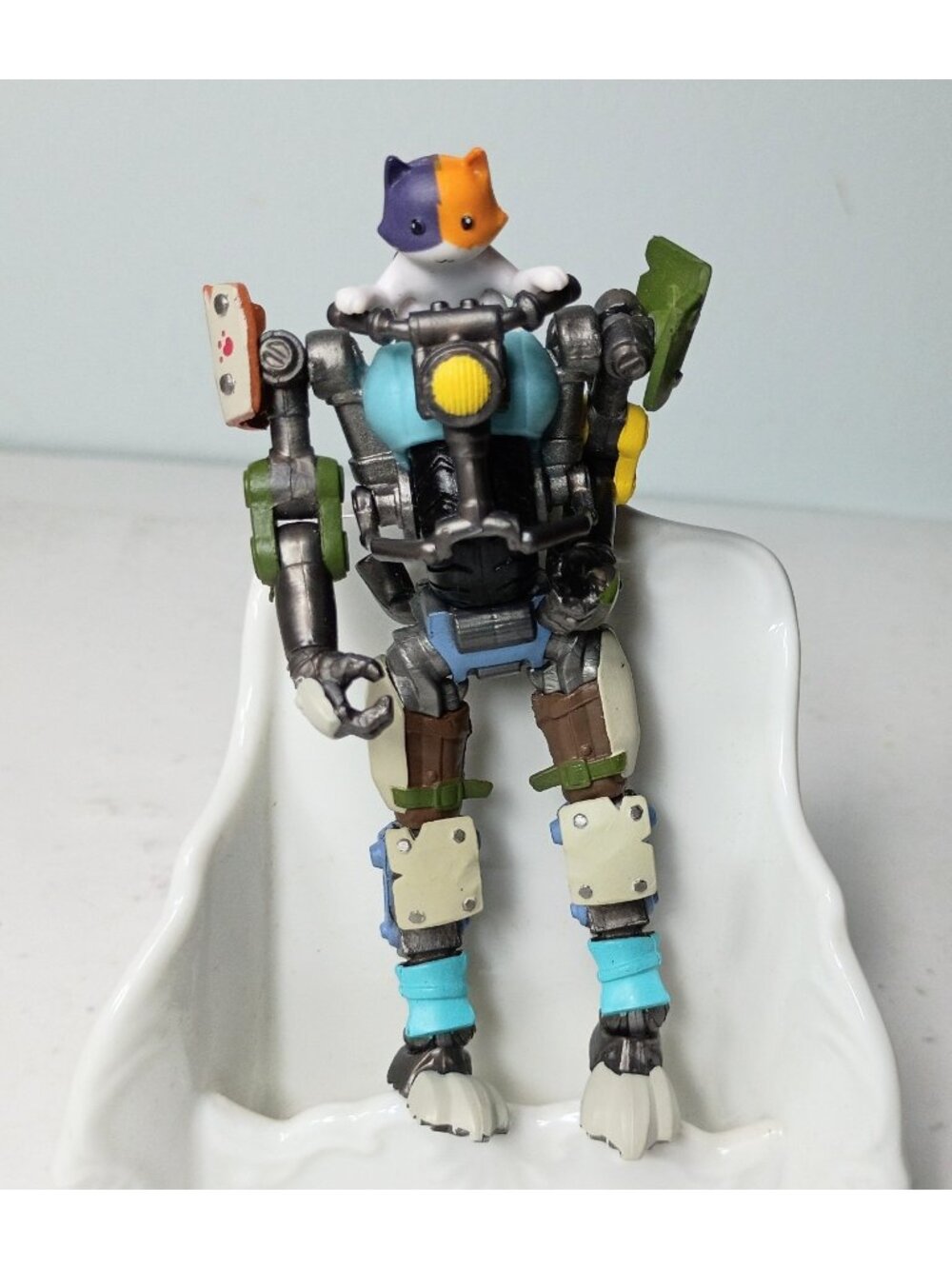 Fortnite Kit Robot Meowscles Figure 4.5" Legendary Series No Weapons Jazwares